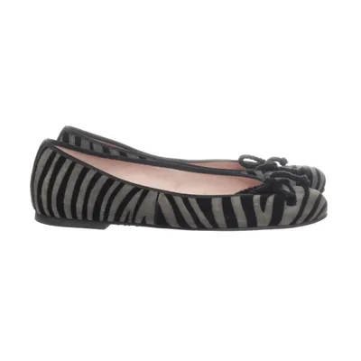 Ballerina's (Zwart, Grijs) van Pretty Ballerinas Imitatie suède