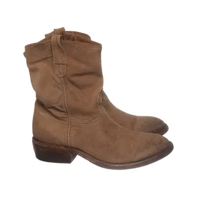 Ankle boots (Brown) from Catarina Martins Leather