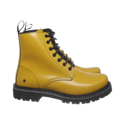 Bottes à lacets (Jaune) de ART Cuir