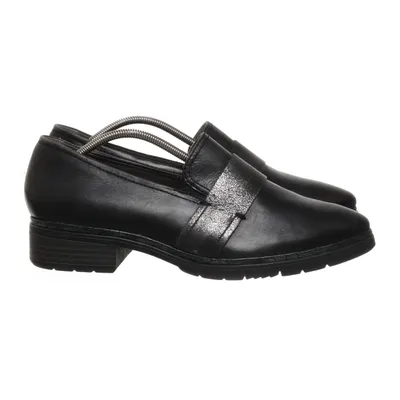 Monk strap shoes (Black) from Be Natural Leather