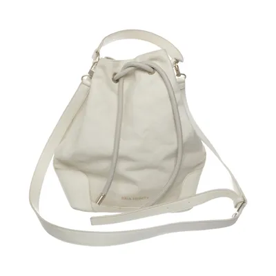 Shoulder-bag (White) from Paul Hewitt Cotton, Polyurethane