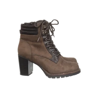 Heeled boots (Brown) from Star Collection