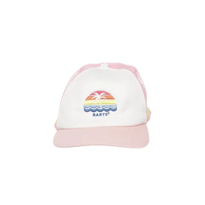 Trucker pet (Roze, Wit, Geel) van Barts Katoen, Polyester