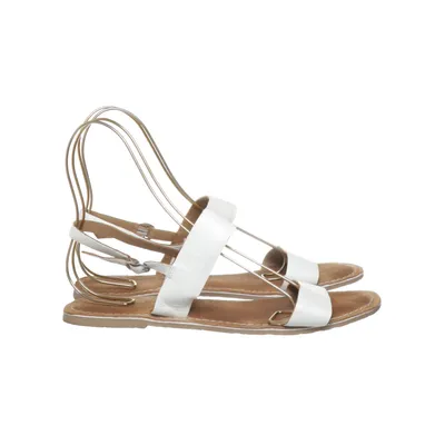 Sandalen (Wit, Bruin) van Tamaris Leer