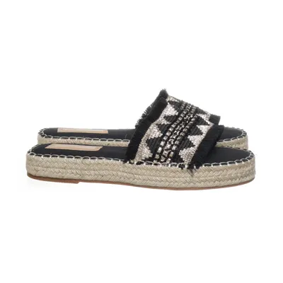Slip-ins (Gold, Black) from Lucky Shoes