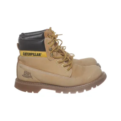 Bottes à lacets (Beige, Marron) de Caterpillar Cuir