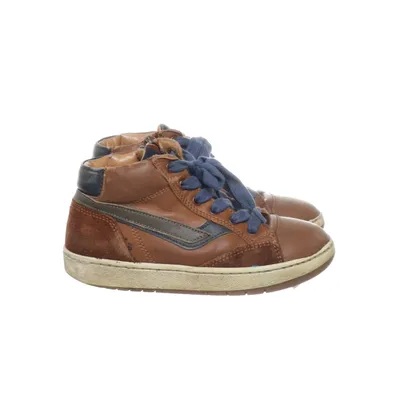 Sneakers (Brown, Blue) from Vero Cuoio Leather