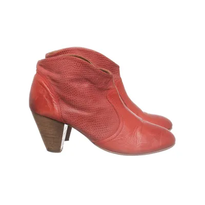 Ankle boots (Red) from Akira