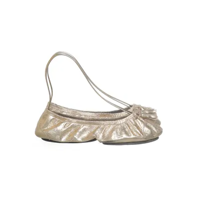 Ballerina's (Goud) van Ibana Rouge Leer