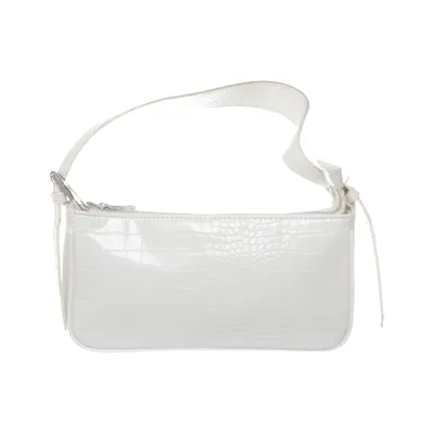 Schoudertas (Wit) van Gina Tricot Polyester, Polyurethaan