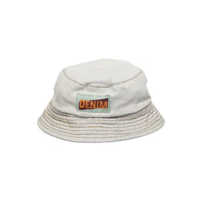 Bøllehat (Beige, Blå) fra American Vintage