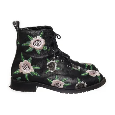 Laced boots (Black, Multicolored) from Rebecca Minkoff