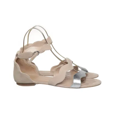 Sandals (Beige, Silver) from Lazzarini