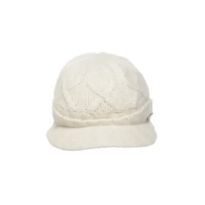 Mössa (Vit) från Wigens Kaninpäls, Nylon, Ull