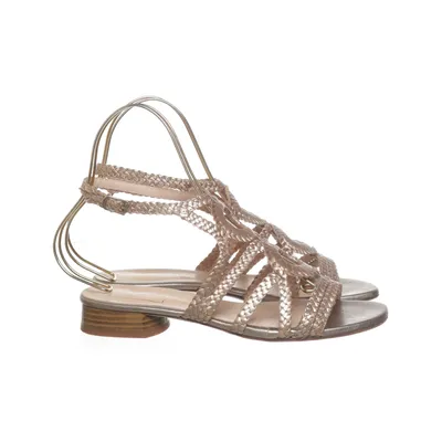 Sandalen (Beige) van Claudia Obert Leer