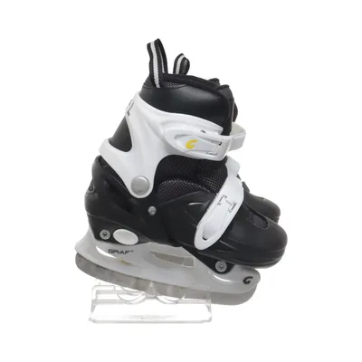 Patins à glace (Noir, Blanc) de Graf