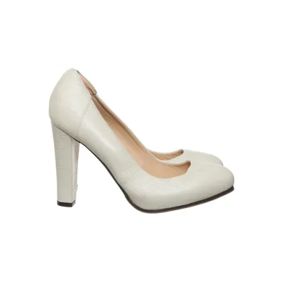 Pumps (Vit) från Görtz Skinn