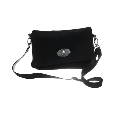 Shoulder-bag (Black) from WERA Stockholm Leather, Polyester