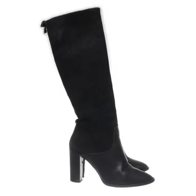 Heeled boots (Black) from Massimo Dutti