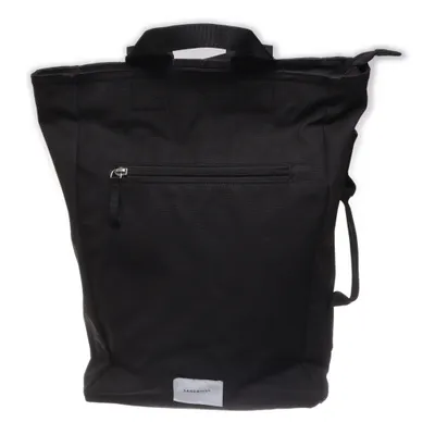 Ryggsäck (Svart) från Sandqvist Ekologisk bomull, Återvunnen polyester