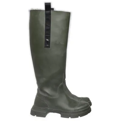 Rubber boots (Green) from Ganni