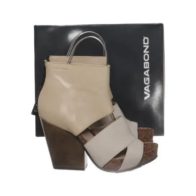 Sandales à talons hauts (Beige) de Vagabond Cuir