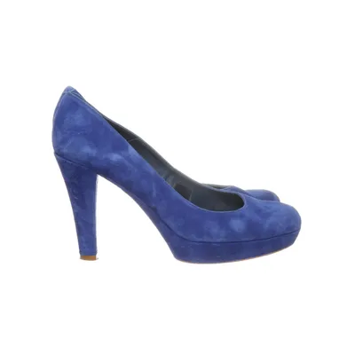Pumps (Blå) från Zign Mocka