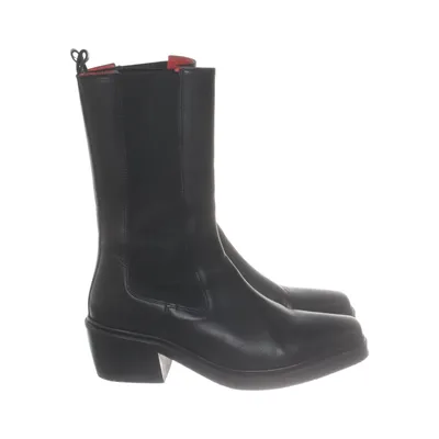 Heeled boots (Black) from Catarina Martins Leather