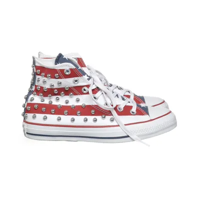 Tygskor (Vit, Blå, Röd) från Converse