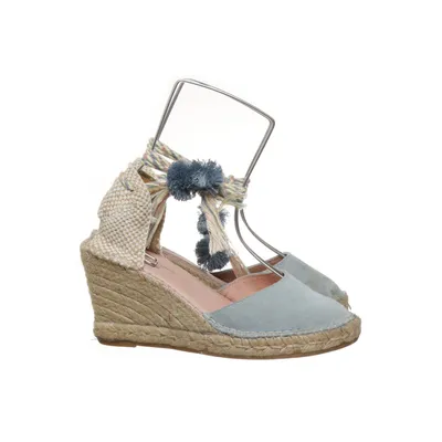 Wedges (Blue, Beige) from Copenhagen Shoes by Josefine Valentin