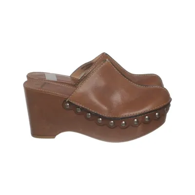Wedges (Brown) from Bronx Leather