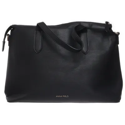 Handbag (Black) from Anna Field Faux leather