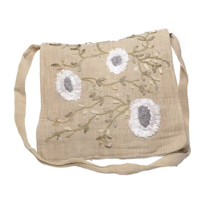 Shoulder-bag (Beige, Multicolored) from Noa Noa