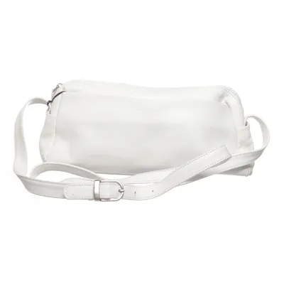 Axelremsväska (Vit) från Marc Picard Skinnimitation