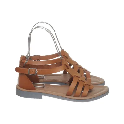 Sandales (Marron) de Klimatsakis Cuir