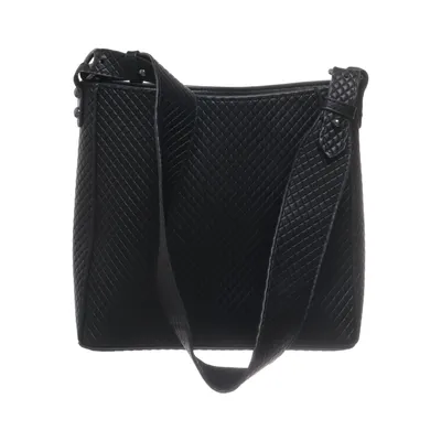 Shoulder-bag (Black) from Hvisk Polyurethane, Recycled polyester