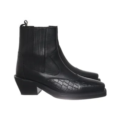 Cowboyboots (Svart) från Topshop