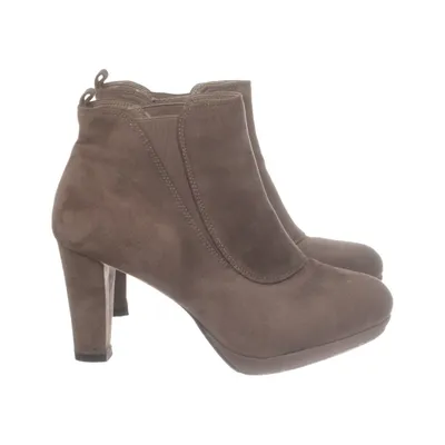 Heeled boots (Brown) from La Bottine Souriante