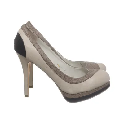 Pumps (Beige, Black) from Wilady