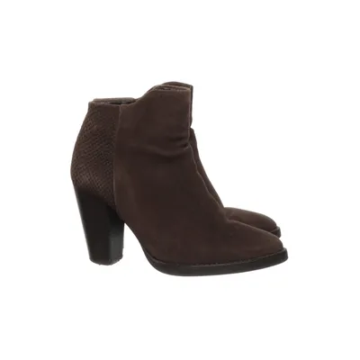Heeled boots (Brown) from Mango Touch