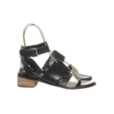 High heel sandals (Black) from Copenhagen Shoes