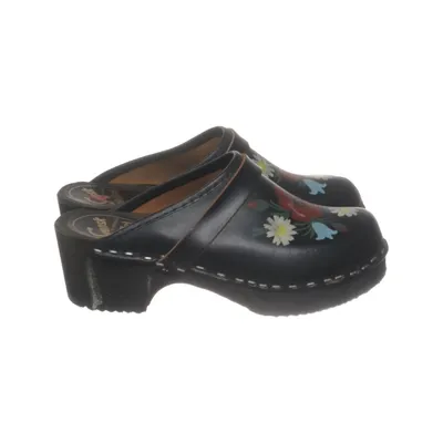 Clogs (Black, Multicolored) from Svensk Fotriktig Trätoffel
