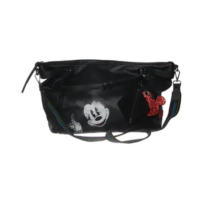 Axelremsväska (Svart, Flerfärgad) från Desigual Disney Polyester, Polyuretan