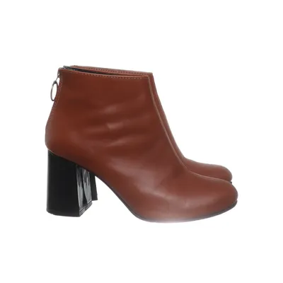 Bottes à talons (Marron, Noir) de Echt Leder Cuir