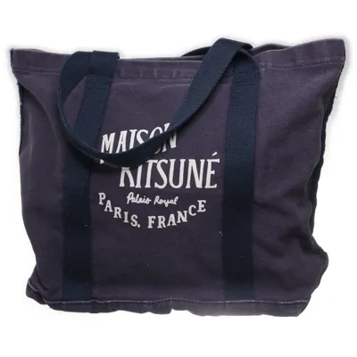 Tygpåse (Blå) från Maison Kitsuné Bomull