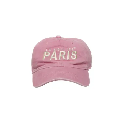Honkbalpet (Roze) van Le Collier Katoen
