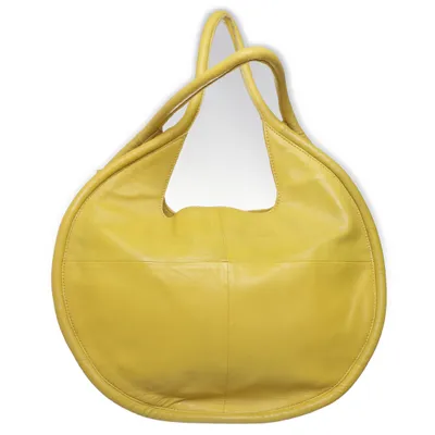 Handbag (Yellow) from Anthropologie Leather
