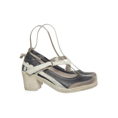 High heels (Brown) from Yellow Cab Leather
