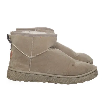 Ankle boots (Beige) from Sport Best Fashion