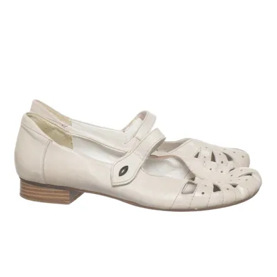 Ballet flats (Beige) from Rieker Leather